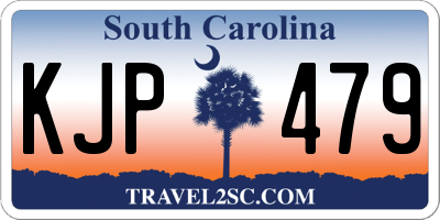 SC license plate KJP479