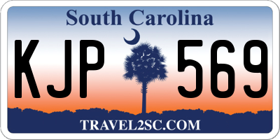 SC license plate KJP569