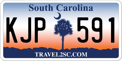 SC license plate KJP591