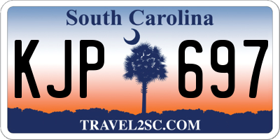 SC license plate KJP697