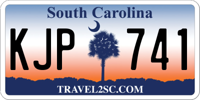 SC license plate KJP741