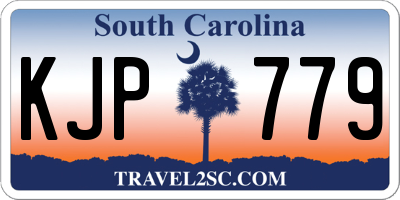 SC license plate KJP779
