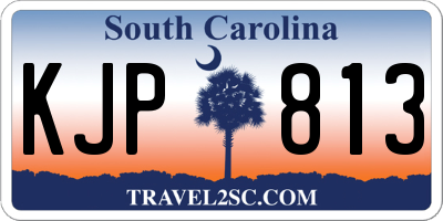SC license plate KJP813