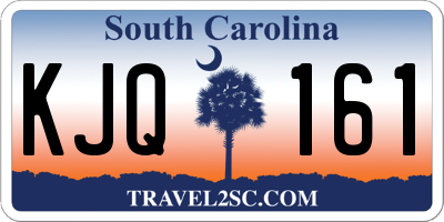 SC license plate KJQ161