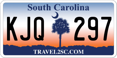 SC license plate KJQ297