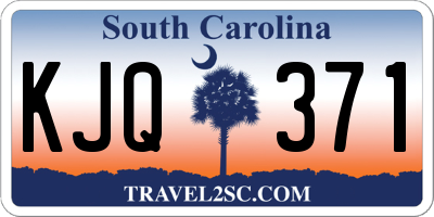 SC license plate KJQ371