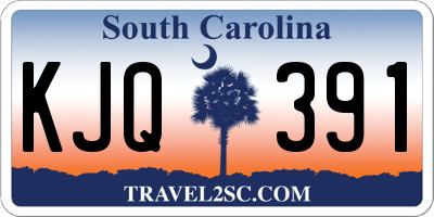 SC license plate KJQ391