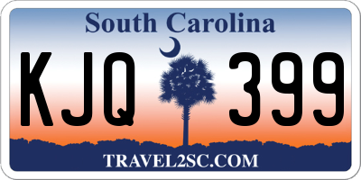 SC license plate KJQ399