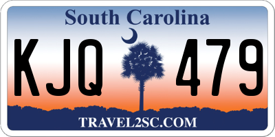 SC license plate KJQ479
