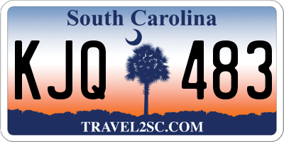 SC license plate KJQ483