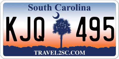 SC license plate KJQ495