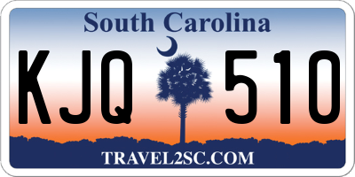 SC license plate KJQ510