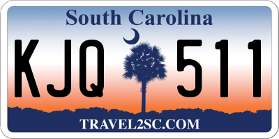 SC license plate KJQ511