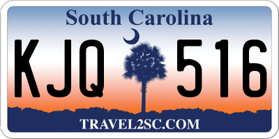 SC license plate KJQ516