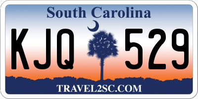 SC license plate KJQ529