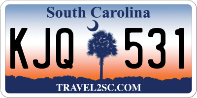 SC license plate KJQ531