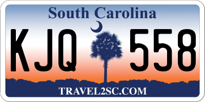 SC license plate KJQ558