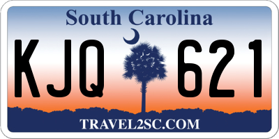 SC license plate KJQ621
