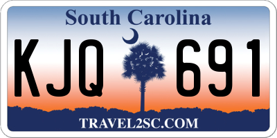 SC license plate KJQ691