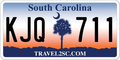 SC license plate KJQ711