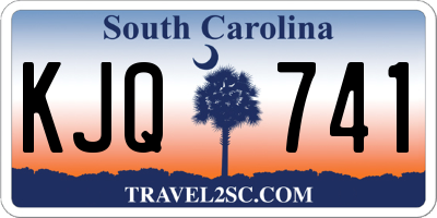 SC license plate KJQ741