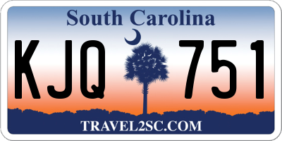 SC license plate KJQ751