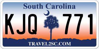 SC license plate KJQ771