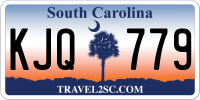 SC license plate KJQ779