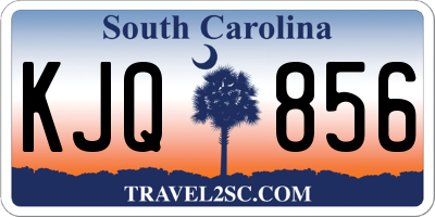 SC license plate KJQ856