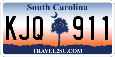 SC license plate KJQ911