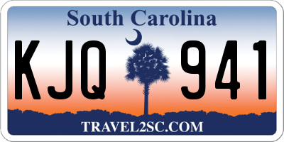 SC license plate KJQ941