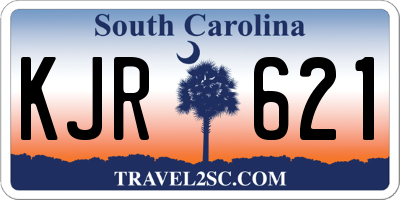 SC license plate KJR621