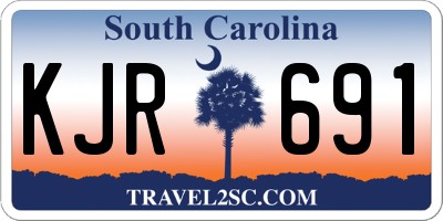 SC license plate KJR691
