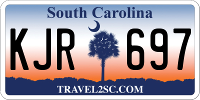 SC license plate KJR697