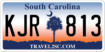 SC license plate KJR813