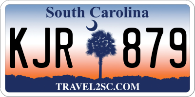 SC license plate KJR879