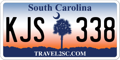 SC license plate KJS338