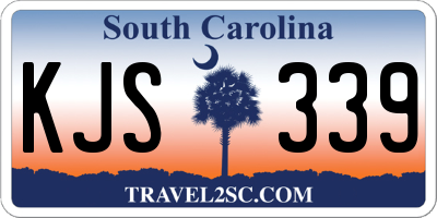 SC license plate KJS339