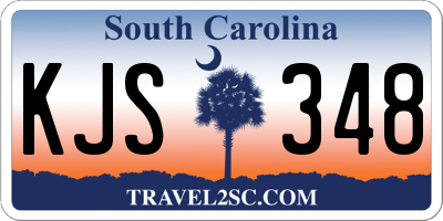 SC license plate KJS348