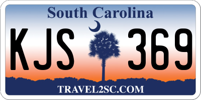 SC license plate KJS369