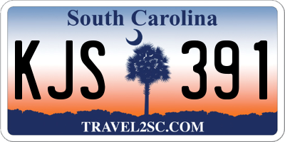 SC license plate KJS391