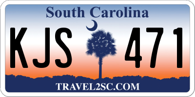 SC license plate KJS471