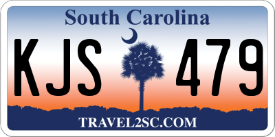 SC license plate KJS479
