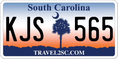 SC license plate KJS565
