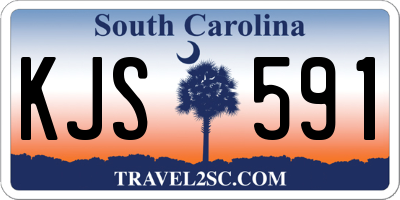 SC license plate KJS591