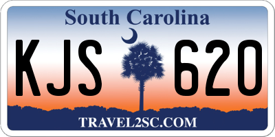 SC license plate KJS620