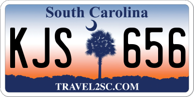 SC license plate KJS656