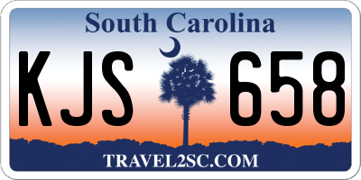 SC license plate KJS658