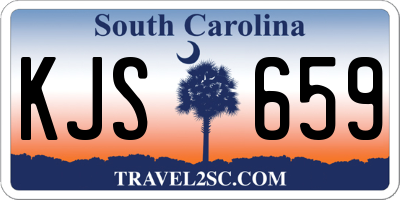 SC license plate KJS659