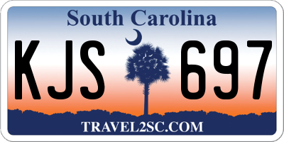 SC license plate KJS697